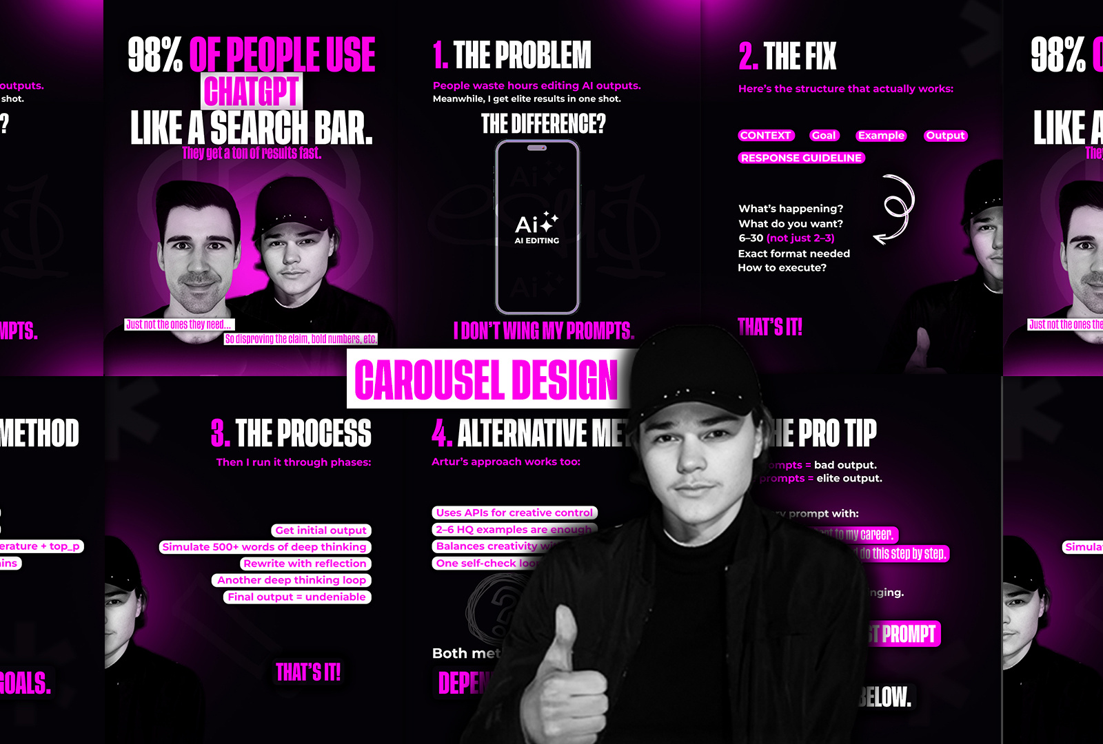 AI Learning Carousel Design by Xavier Anik Gomez on Dribbble