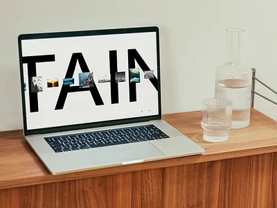 Minimal Mountain Slider slider ui ux uxui uxuidesign web webdesign website