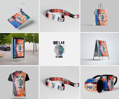 Craf Lab Studio – Brand Identity & Collateral backdrop banner banner ad banner design branding design graphic design illustration logo