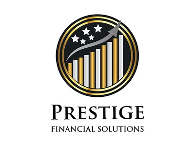 Prestige Financial Solutions minimal Logo brand strategy