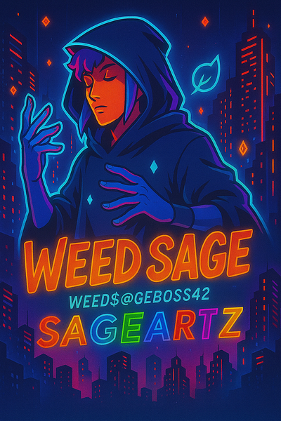 WEEDSAGEBOSS420 animation graphic design logo