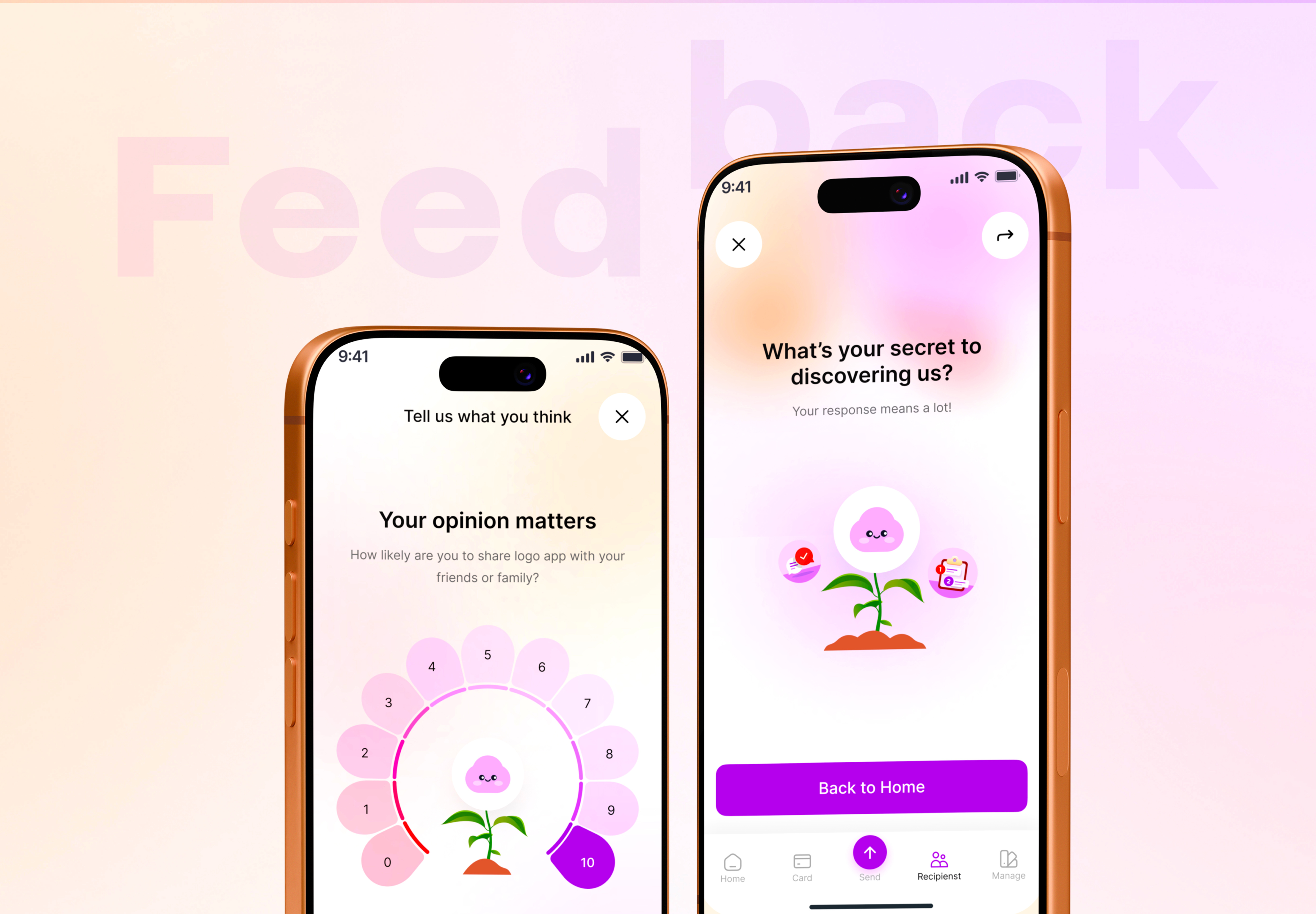 FeedFlow – Feedback App UI/UX Design app app design app ui application branding feedback app figma figma design ios ios app mobile mobile app ui ui design user experience user interface ux ux design web website