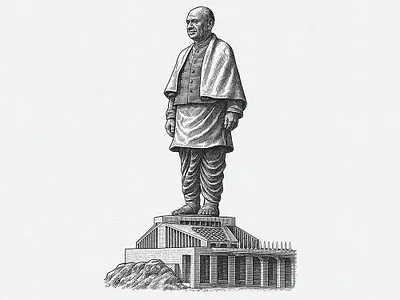 India’s Colossal Icons: Engraving Art Series of the Largest Stat adiyogi engraving black and white engraving india blackwhite art buddha statue artwork cultural engraving series cultural icons engraving art engraving art series india heritage india india largest statues india statues indian culture indian heritage art indian monument engravings indian monuments monumental art monumental sculpture art sculpture art statue of unity art traditional engraving