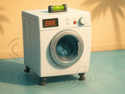 Miami Washer Repair: Shaking Washer with Error Code balancing error florida miami washer repair washing machine repair