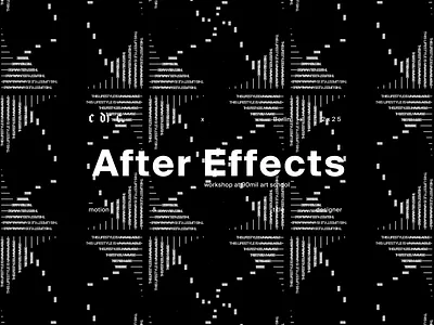 📍BERLIN → After Effects & motion graphics workshop by cdrc.tv after effects art school berlin cdrc cdrc.tv freelancer freelancer motion germany motion designer motion designer freelance motion graphic designer motion graphics motion type teacher tutorial workshop