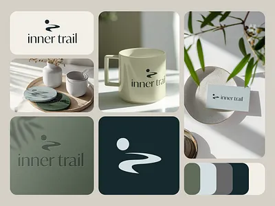 Visual Identity for Inner Trail adobe design adobe illustrator adobe photoshop brand designer brand identity branding design graphic design graphic designer graphics logo typography vector visual identity