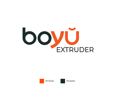Logo Design for Boyu Machinery boyu logo design branding
