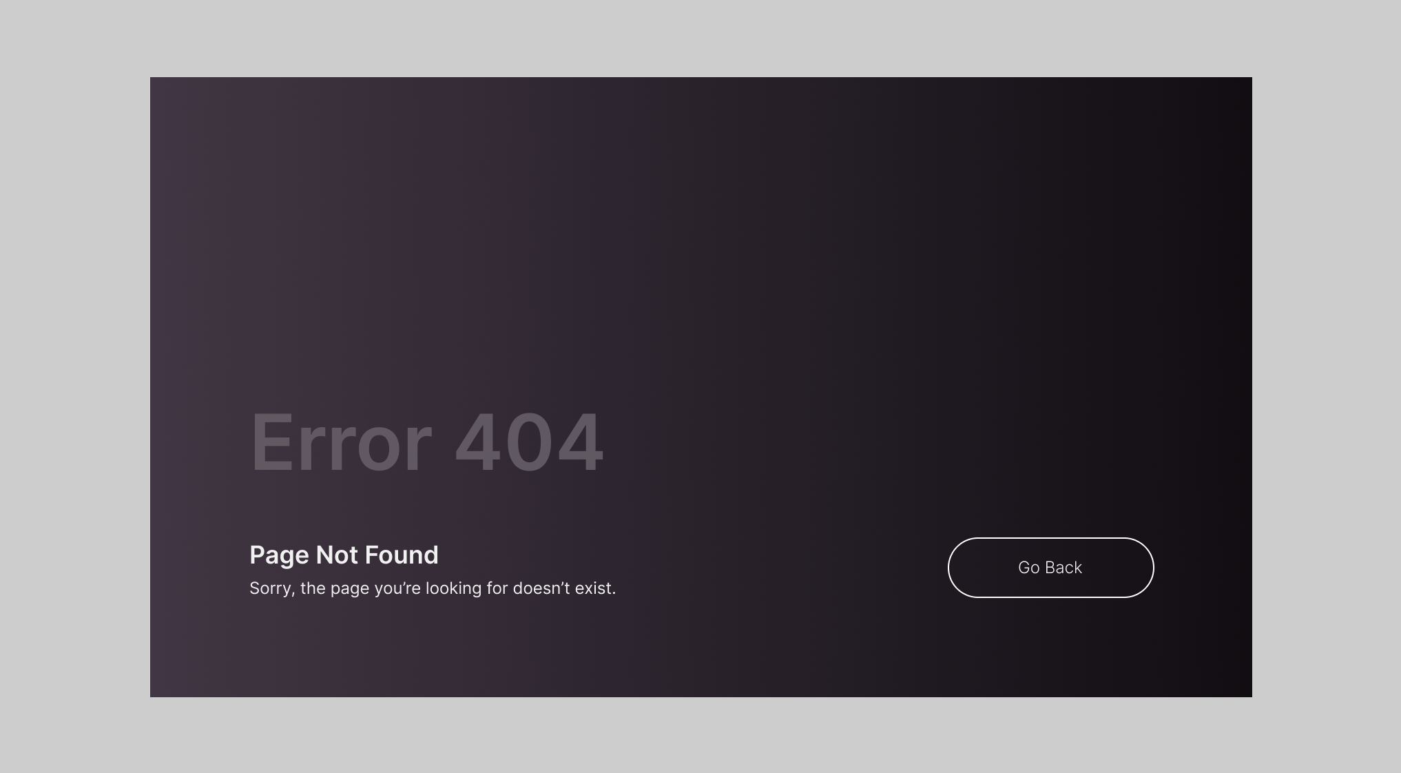 Daily UI Challenge - 404 Page ui ui design ux ux design web design