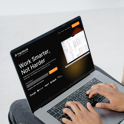 Tech Start-Up Website Homepage Design branding design graphic design ui web design website website design
