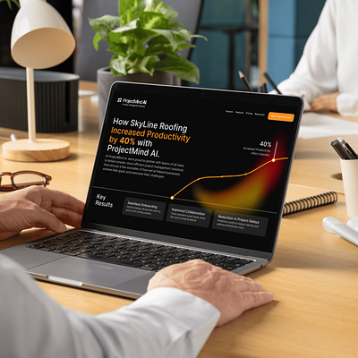 Start-Up Website Services Page Mockup branding design graphic design ui web design website website design