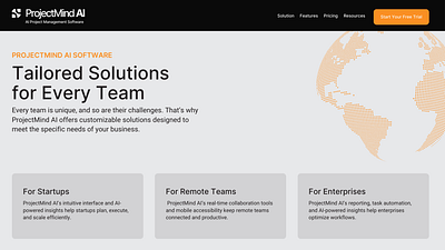 Start-Up Website Product Page Design branding design graphic design ui web design website website design