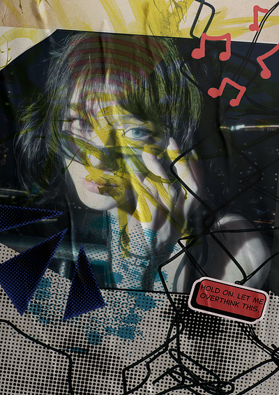 Autism Awareness Street Poster ad collage design digital collage edit editing graphic design illustration photography photoshop poster scrapbook street urban