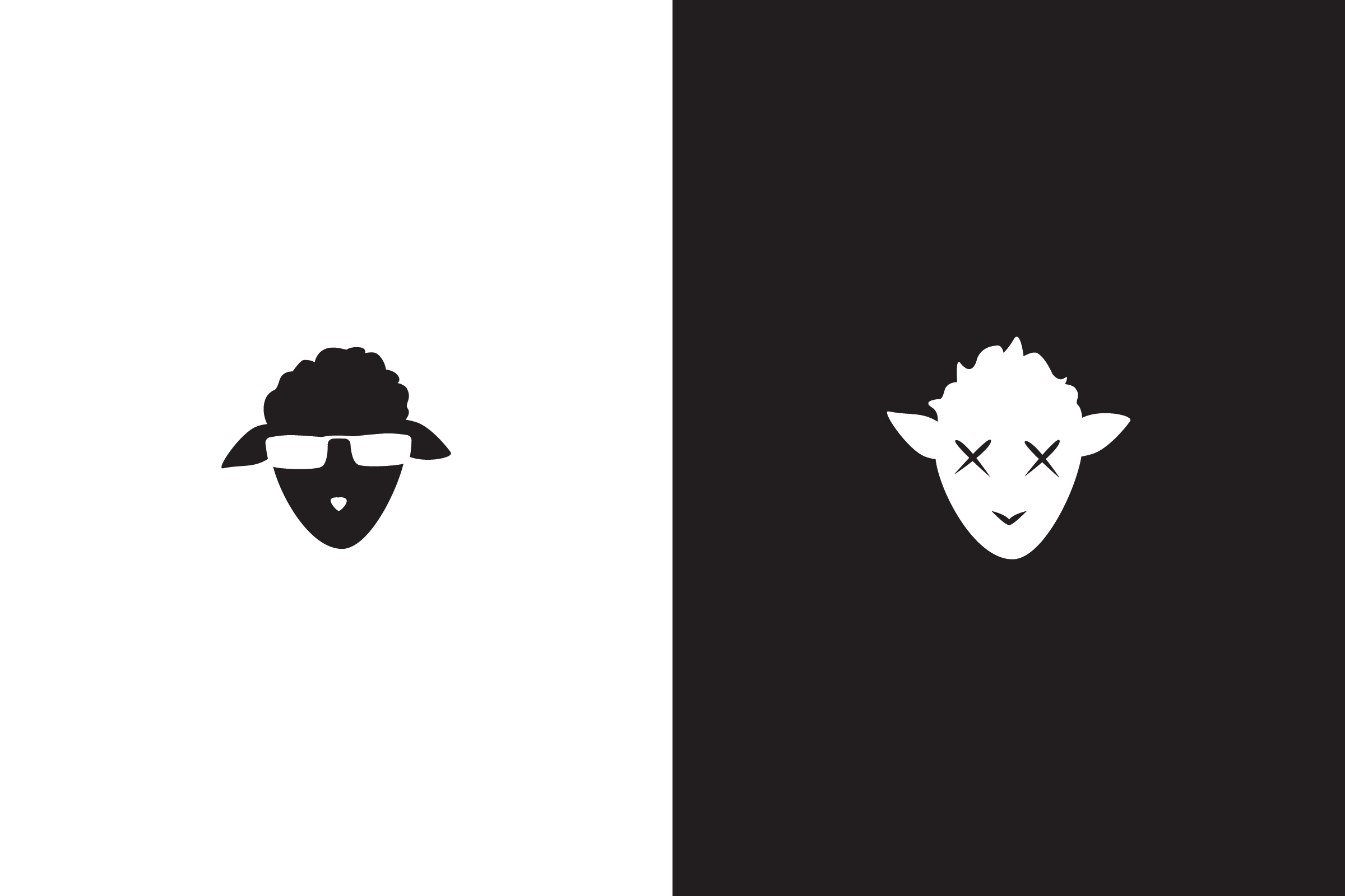 Lamb Chops brand branding illustration logo tonyvoorhees