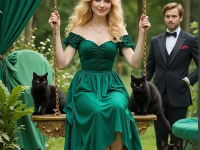 Duchess prefers her black cats cover art work graphic design historical romance regency