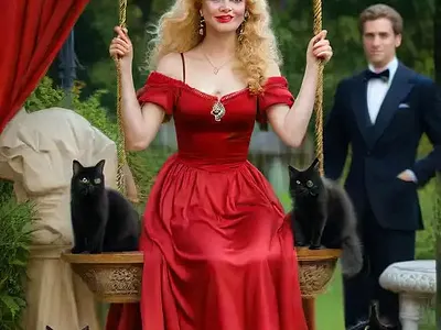 She wore Red Velvet cover art work graphic design historical romance regency