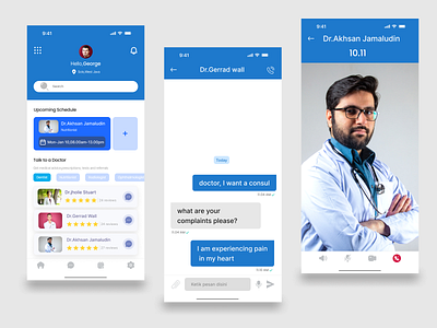 Medicine app - mobile app android app application design design mobile health hospital ios iphone medical medicine mobile mobile app mobile design mobile ui patient doctor smartphone telemedicine ui ui mobile