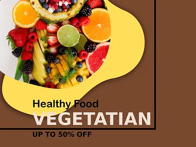 Food poster design with colourfull background big discounts on healthy eats branding cleaneating facebook graphic poster foodie fruitlovers graphic design healthy never tasted this good healthychoice healthyeating healthyfood healthylife logo motion graphics naturalfood nutrition stay fresh superfoods tasted this good ui