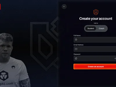 SYW - Create your account create account landing page login syw ui ux