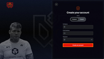 SYW - Create your account create account landing page login syw ui ux