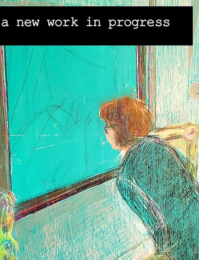 From my studio 04.09.25 branding graphic design illustration impressionism logo painting video work in progress