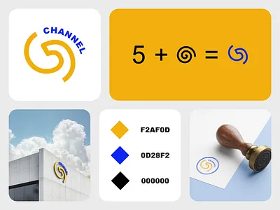 Channel 5 Mini Identity brand identity graphic design logo number service visual branding
