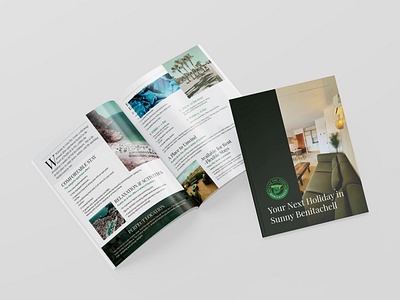 Luxury brochure for Holiday Rental Apartment apartment brochure catalog holiday hotel luxuary travel