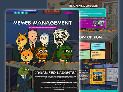 Meme landing page meme coin design meme coin landing page meme design meme token meme token landing page meme token website meme website