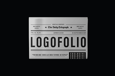 LOGOFOLIO | 2023 - 2025 | Vol.01 brand branding design graphic design illustration logo logo design logofolio logotype visual identity