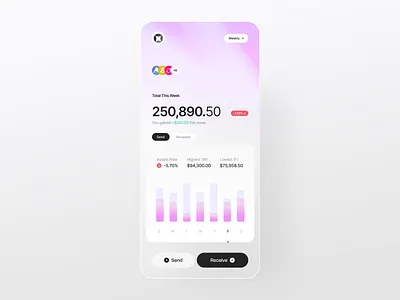 Crypto Wallet App banking mobile app binance blockchain blockchain app coinbase crypto crypto swap crypto swap design cryptocurrency cryptocurrency app cryptocurrency design app exchange fintech ico mobile app mobile finance payment system startup wallet app design