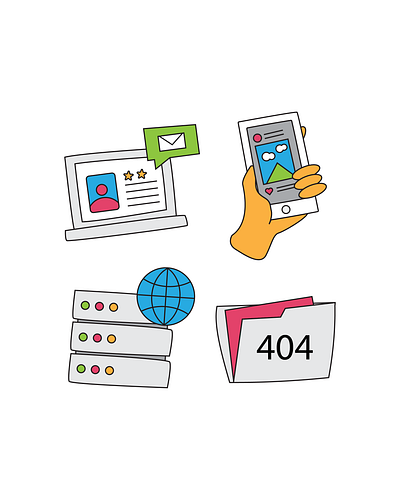 Computer Stickers Icon branding creative graphic design icon icon design illustration ui icon ui ux user interface vector visual branding