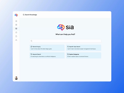 SIA – Smarter Search, Transparent Knowledge With Value At Void 3d 3ddesign animation blender branding dashboard design graphicdesign illustration isometricdesign logo mobileapp motiongraphics productdesign responsivedesign techillustration ui uiuxdesign ux uxmotion