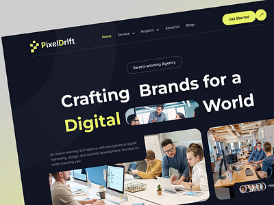 Agency Landing Page agency agency landing page agency website company company website creative design digital agency digital agency website modern website service website studio design uiux design website design website ui