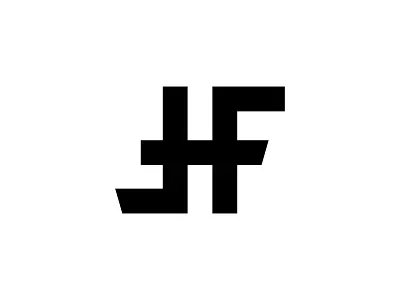 Letter JHF Logo branding design icon letter logo lettermark logo logo design logomark monogram vector