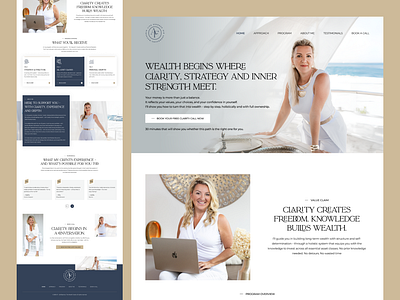 Financial Mentor Website UI branding figma ui userexperiencedesign uxui uxuidesigner website
