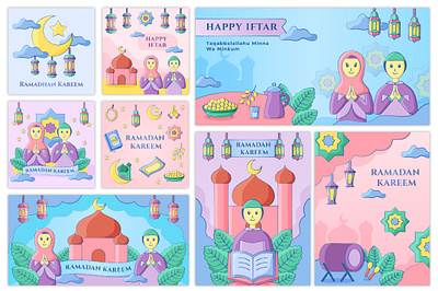 Ramadan Vector Illustration festiveillustration