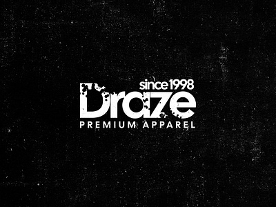 Draze - Clothing brand logo design, apparel logo, logotype apparel brand design brand mark branding clothing brand logo clothing brand logo designer fashion graphic design lettermark logo design logo designer mark streetwear type design typography urban vintage wordmark y2k