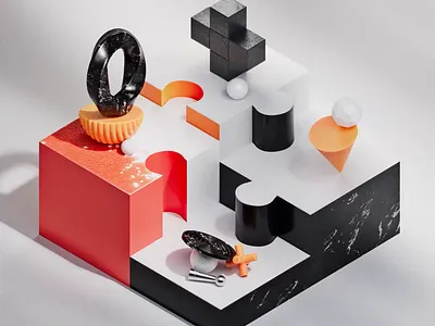 Order & Chaos 3d animation cinema4d design graphic design motion graphics