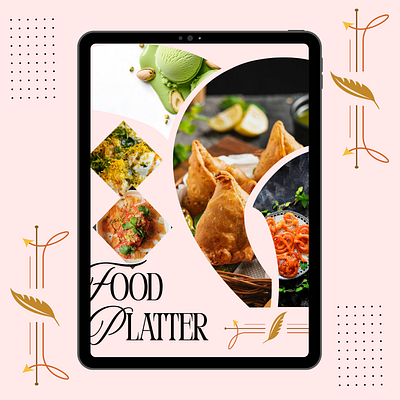 Menu Design & Food Platter Branding ✨ advertising branding business business template design design food design graphic design illustration menu design platter art poster design ui