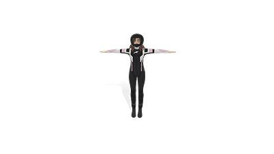 Name: Keera 🔥 Platform: VRChat 🕹️ Stallion Studio Limited 3d anime blender cartoon design helme girl keera open for commission rig stallion studio limited vrchat