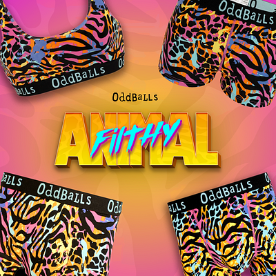 Filthy Animal Typography for Oddballs branding graphic design logo