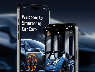 AI Car Scanner Mobile App UI Design ai ai app ai car app ai mobile app app design automotive app ui car diagnostics app car maintenance app car scanner app ios mobile mobile app mobility app design obd2 app design smart car app uiux designer vehicle health tracker