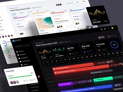 Eclipse UI Kit – Design Data-Driven Dashboard templates algorythm analytics chart dashboard database dataviz desktop infographic mobile statistic tech template trade trend vibecode web