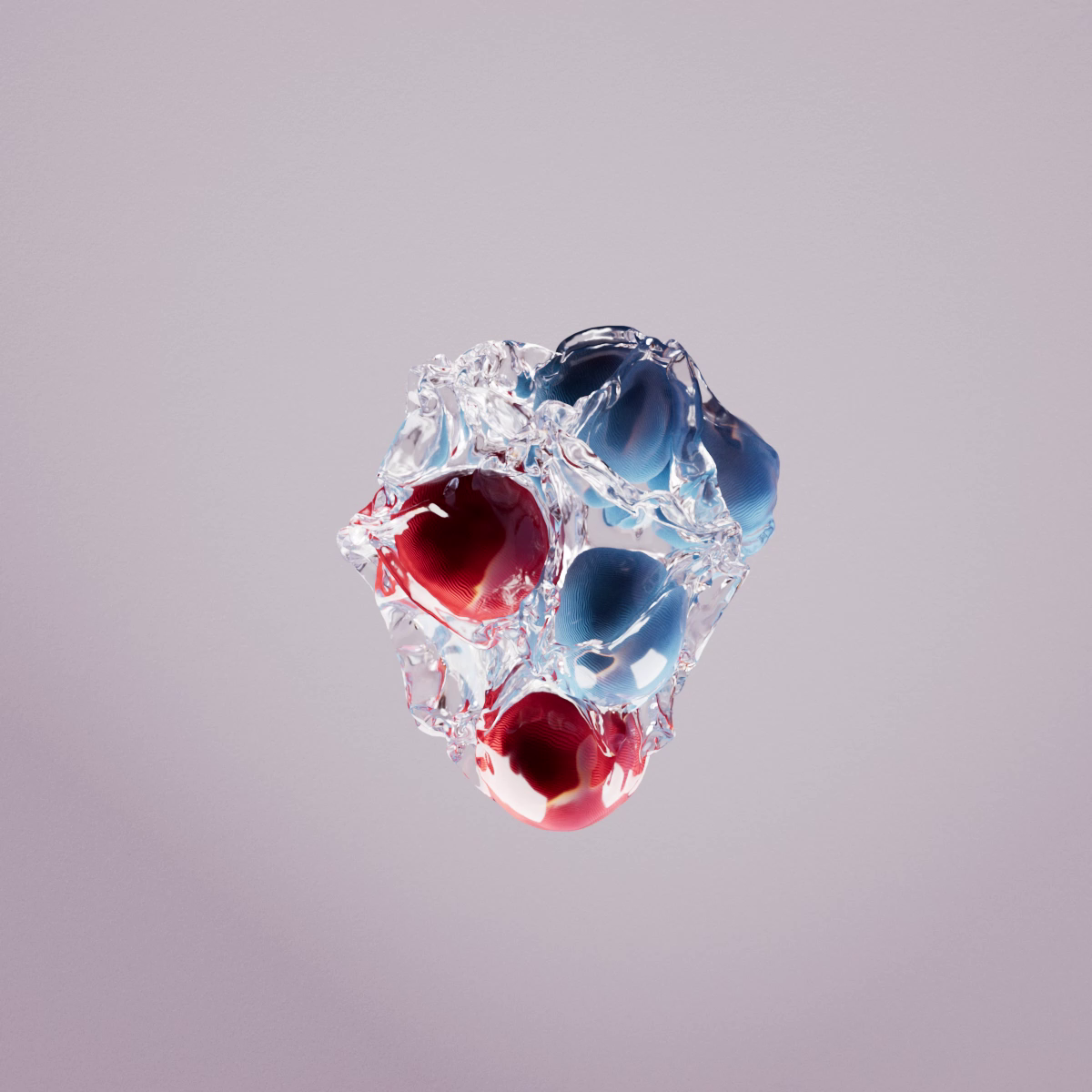 Example of balls simulation