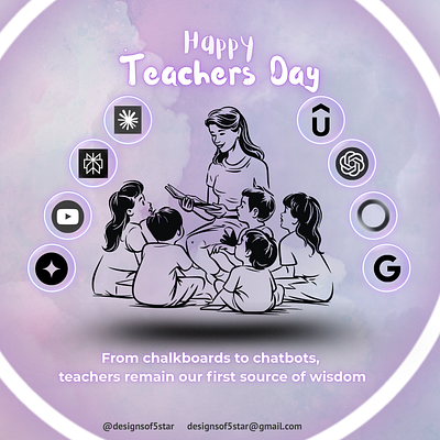 TEACHERS DAY SOCIAL MEDIA POSTER creativedesign digitalart graphicdesign happyteachersday inspireteachers poster posterdesign respectteacher socialmediaposter teacher teachersday teachersday2025 thankyouteacher todayspeical trending viral