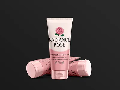 Face Wash Tube Label & Packaging Design beauty branding business business identity cosmetic label label design makeup marketing moisturizer pack package packaging plastic skin care tube label
