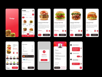 Food Ordering Mobile App Design app figma ui ux