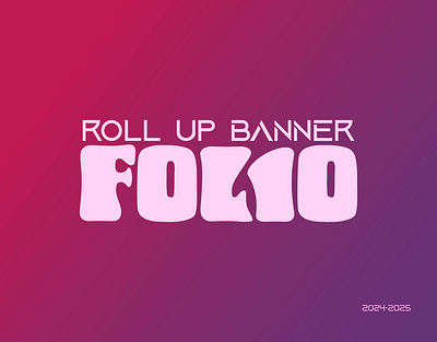 Roll Up Banner Design || Folio advertising design banner banner design branding business banner corporate banner creative creative banner design graphic design illustration logo marketing design markiting modern banner print design roll up roll up banner roll up design roll up mockup x banner