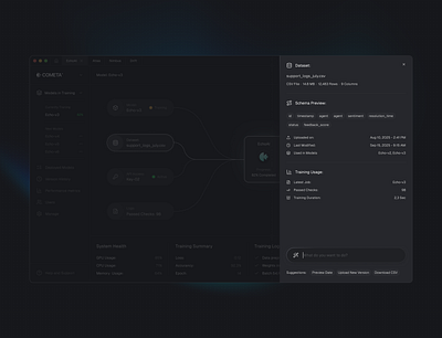 AI Development App Dashboard ai ai app ai dashboard ai design ai dev ai development dark theme dark theme dashboard dark theme ui dashboard dashboard design dashboard ui dashboard ui design tech tech design