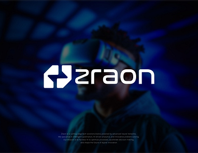 Zraon Software Tech Solutions AI-Driven Brand Identity brand design brand identity branding graphic design letter logo logo logo brand identity logo branding logo design z letter logo z logo design