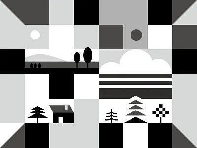 Landscape-in-Composition 2025 design graphic design illustration